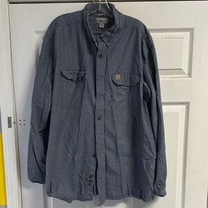 Carhartt Men's Denim Blue Shirt